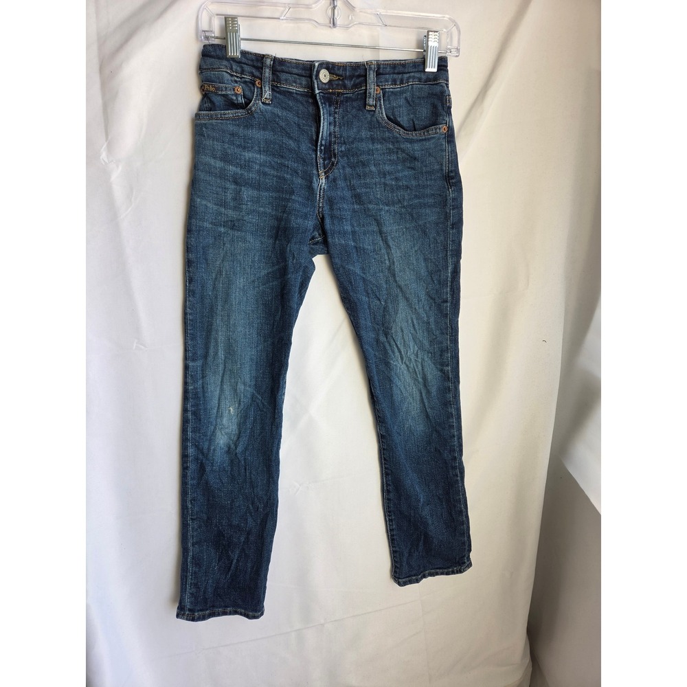 Polo Ralph Lauren Jeans Boys  Blue Medium Wash Slim Mid Straight
